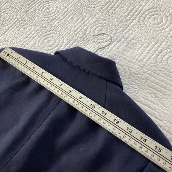 NWT J. Crew Navy Keating Boy Blazer 28639 Size 6 Gold Buttons - Picture 12 of 14